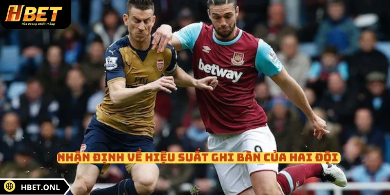 Nhận định về hiệu suất ghi bàn của hai đội