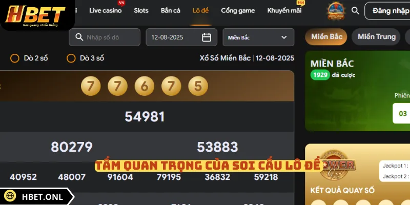 Tầm quan trọng của soi cầu lô đề